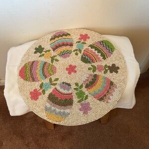 Beaded Easter Eggs Placemat